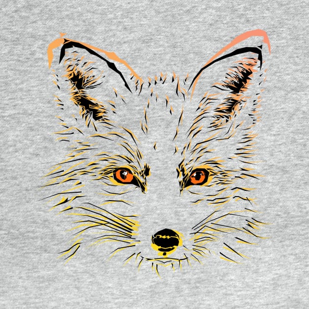 Fab Furry Fox by THUD creative